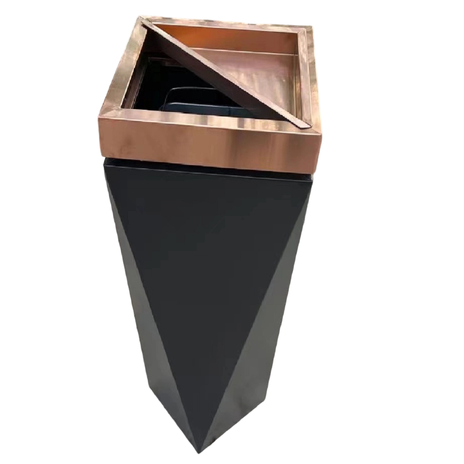 Stainless Steel Trash Bin Customization  Classic Elegant Garbage