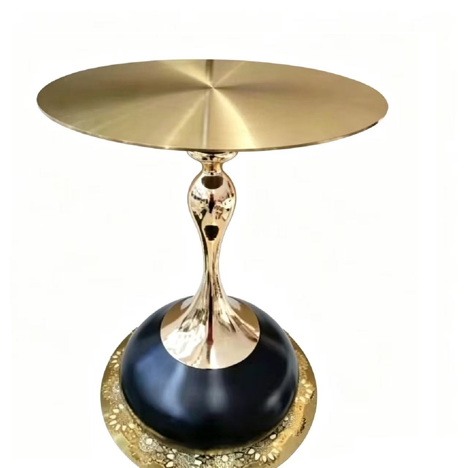Modern Round Coffee Table  Side Table  End Table　Metal Coffee Table　Ｔea table Ａccent table　Corner table Center table Living room table small side table.