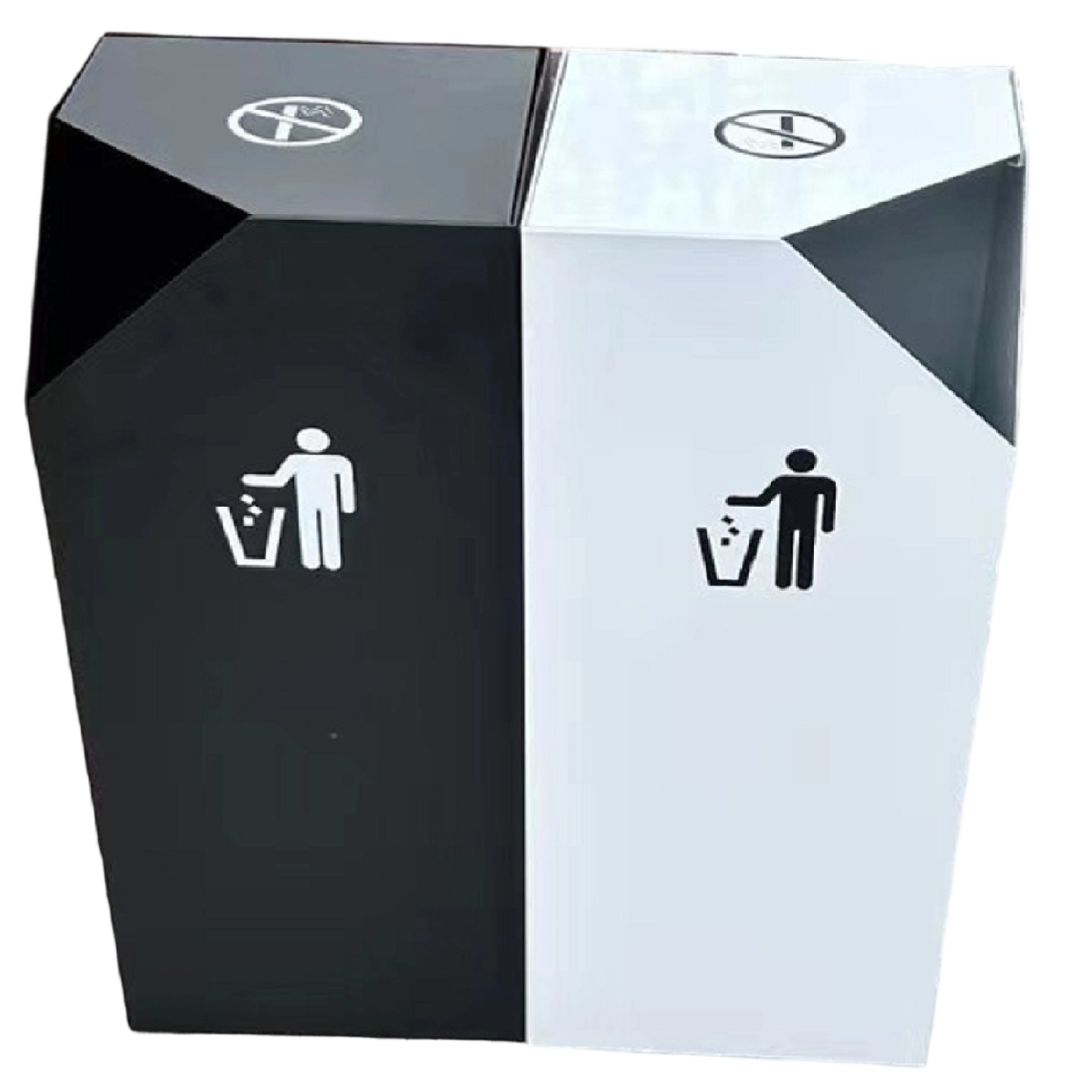 Stainless Steel Trash Bin Customization  Classic Elegant Garbage Bin  High-quality  Garbage Bin