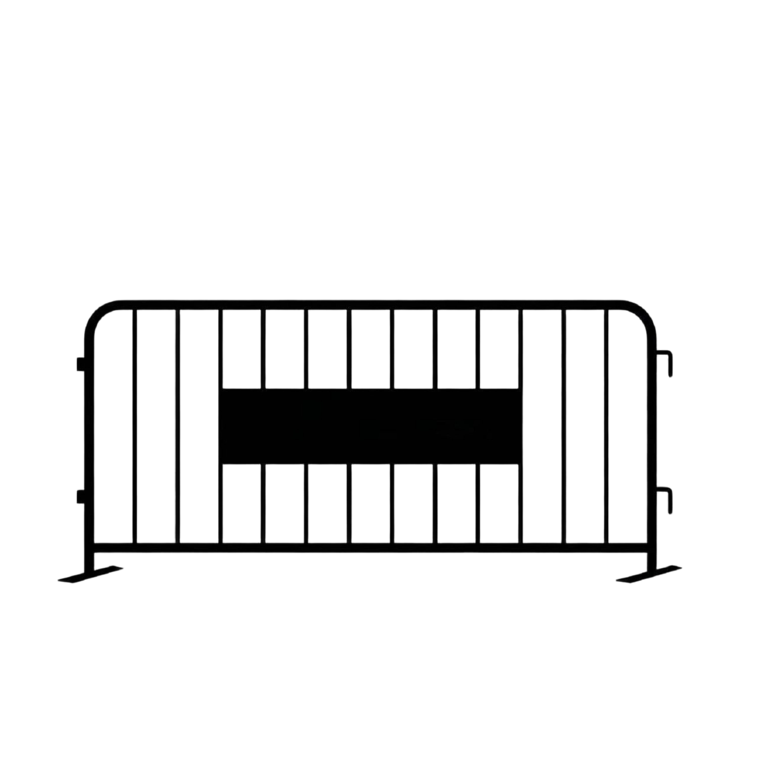 304 Stainless Steel Crowd Control Barricade  .French Barricade　Stainless Steel Event Barrier / Temporary Crowd Barrier