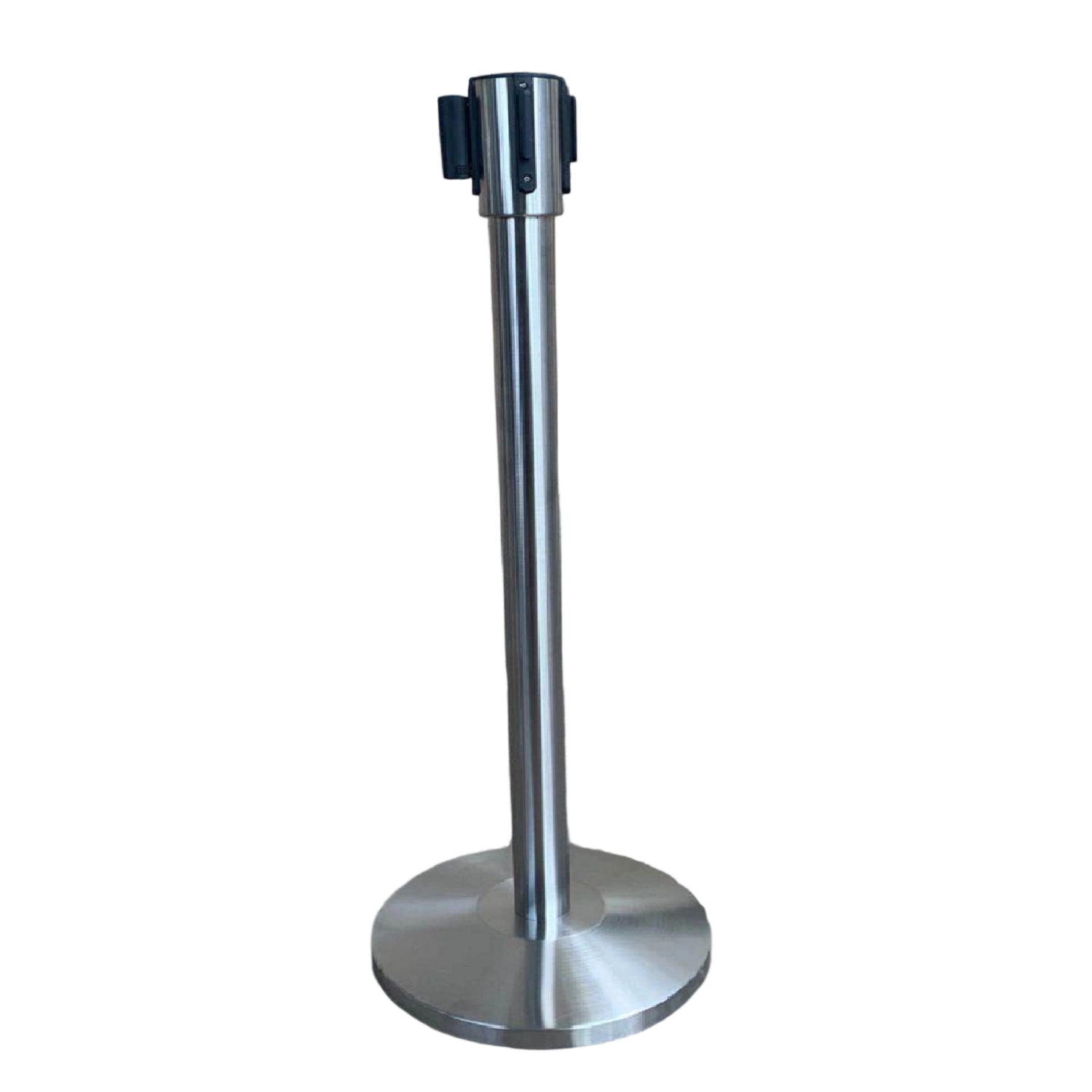 Matte Silver Belt Stanchions Safety Stanchions  Stanchions With 2M Retractable Pull Belt Manufacturer