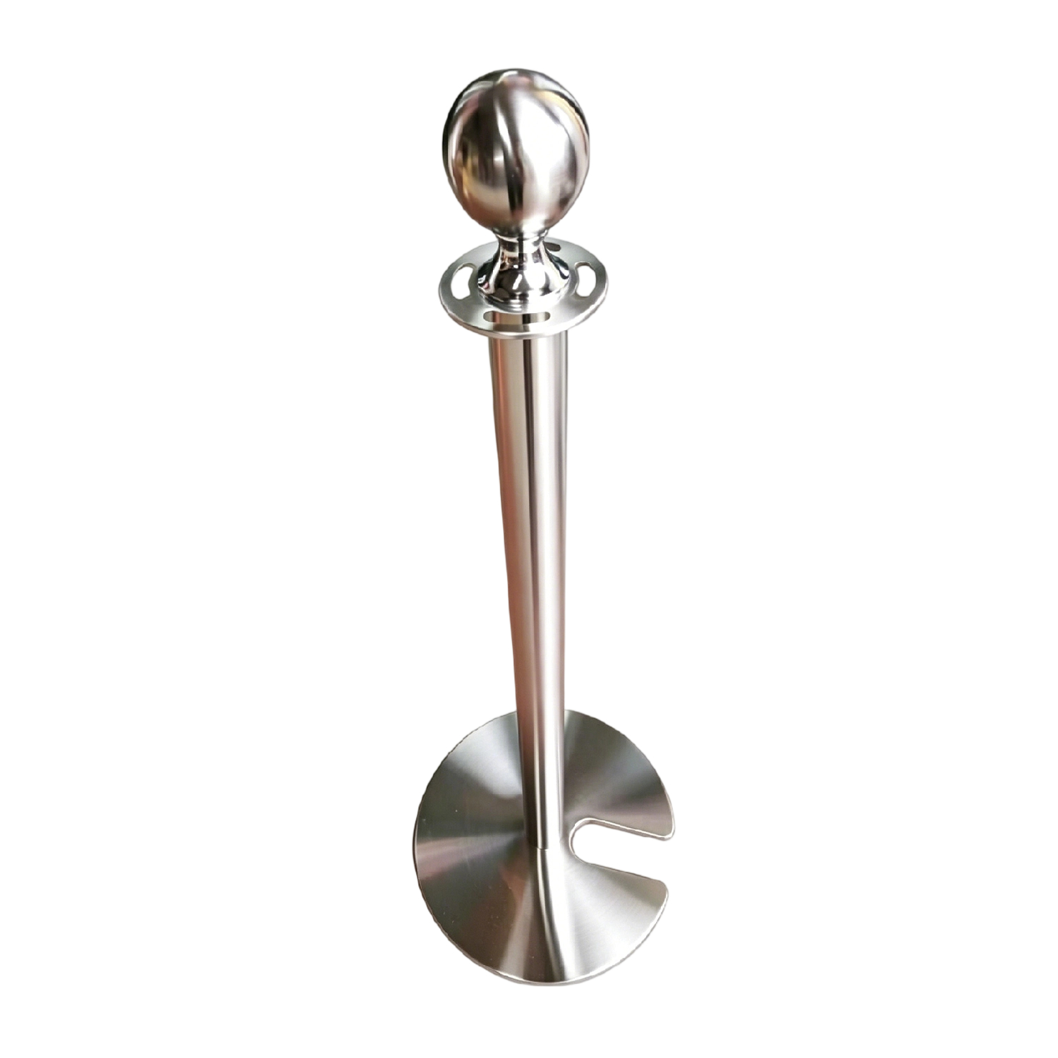 Stainless Steel Ball Top Stanchion   With  U Base China stanchion manufacturer