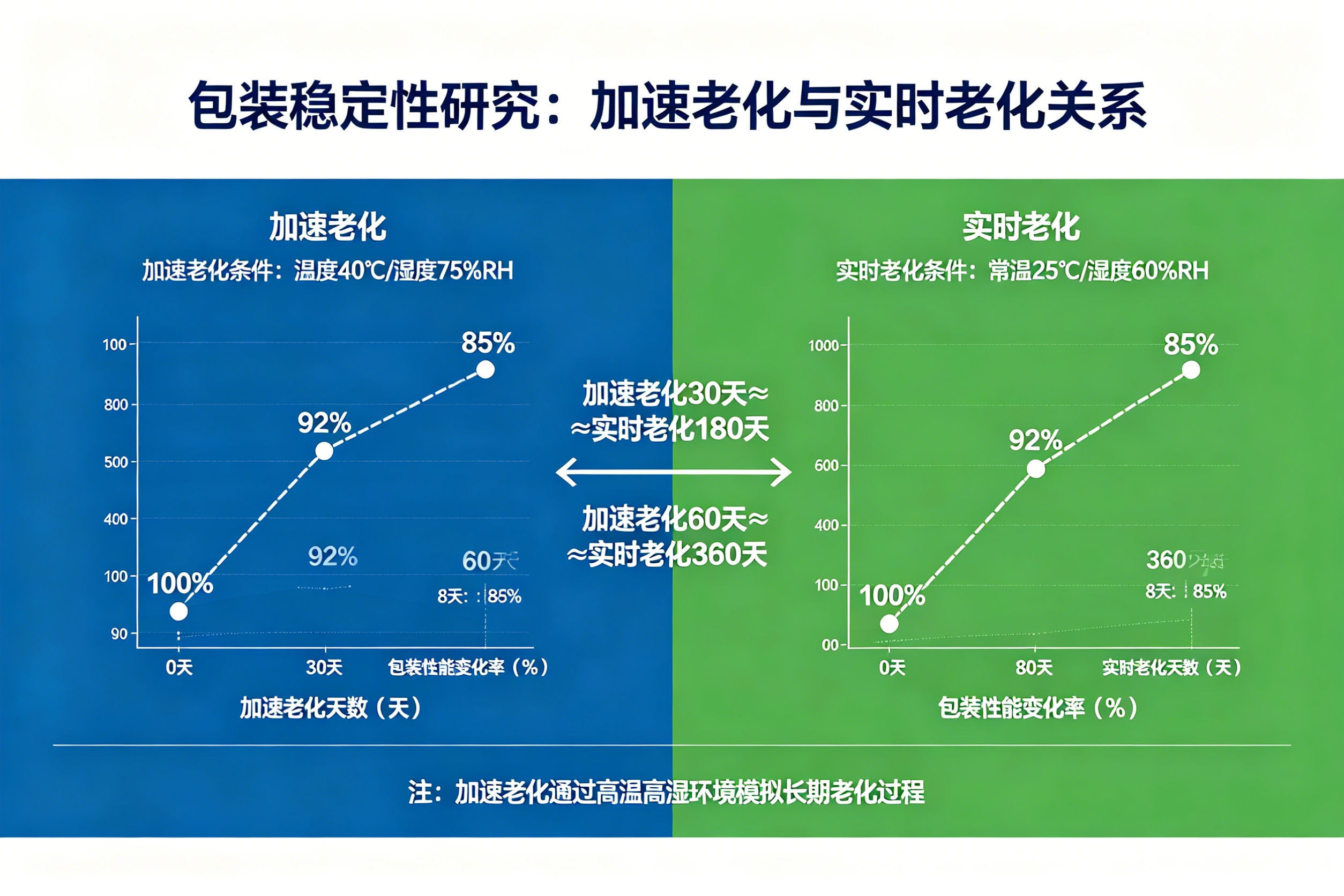 包装稳定性研究｜加速老化和实时老化，到底什么关系？