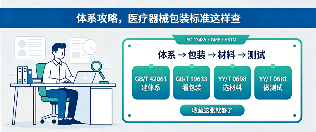 医疗器械包装体系与标准｜新同事入职必看，一次捋清楚
