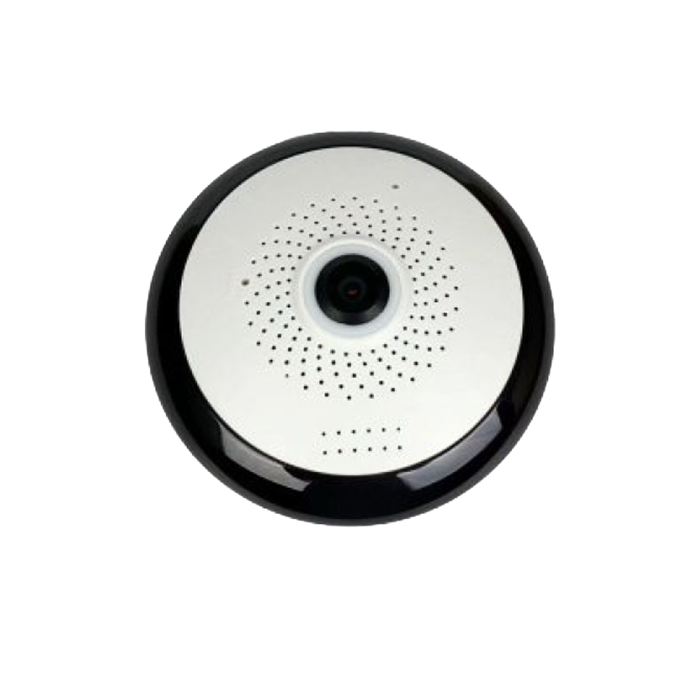 Ladvision - N181- 1080P/960P/720P HD Wireless WiFi Indoor VR Camera 360 Degree Panoramic IP Camera for Baby Pet Monitor, Fisheye Lens, Night Vision, Two-way Audio, Remote Monitoring, Motion Detection