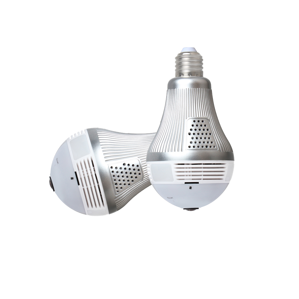 Ladvision - B5L- 5.0MP HD Wireless WiFi Indoor VR Bulb Camera 360 Degree Panoramic IP Camera for Baby Pet Monitor, Fisheye Lens, Night Vision, Two-way Audio, Remote Monitoring, Motion Detection-2