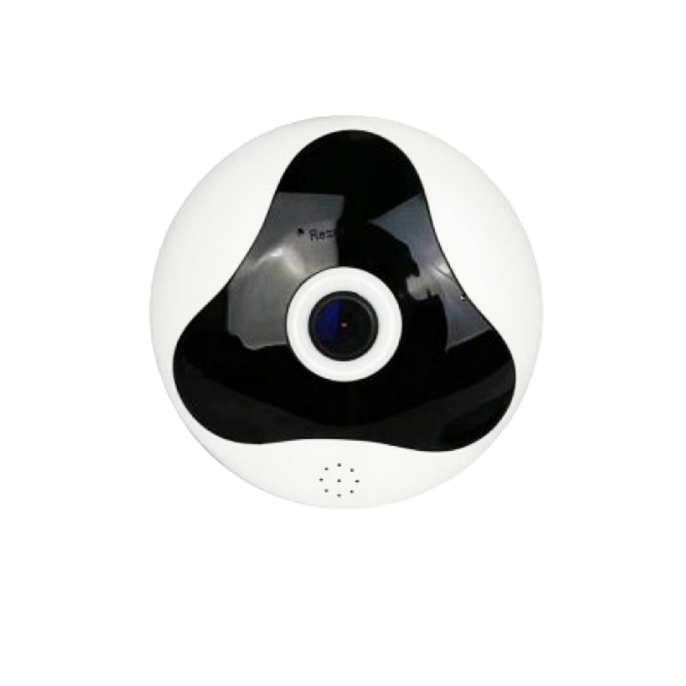 Ladvision - N182- 1080P/960P/720P HD Wireless WiFi Indoor VR Camera 360 Degree Panoramic IP Camera for Baby Pet Monitor, Fisheye Lens, Night Vision, Two-way Audio, Remote Monitoring, Motion Detection