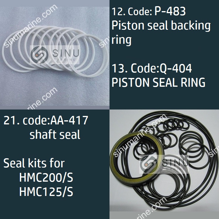 21 CODE AA417 SHAFT SEAL for motor
