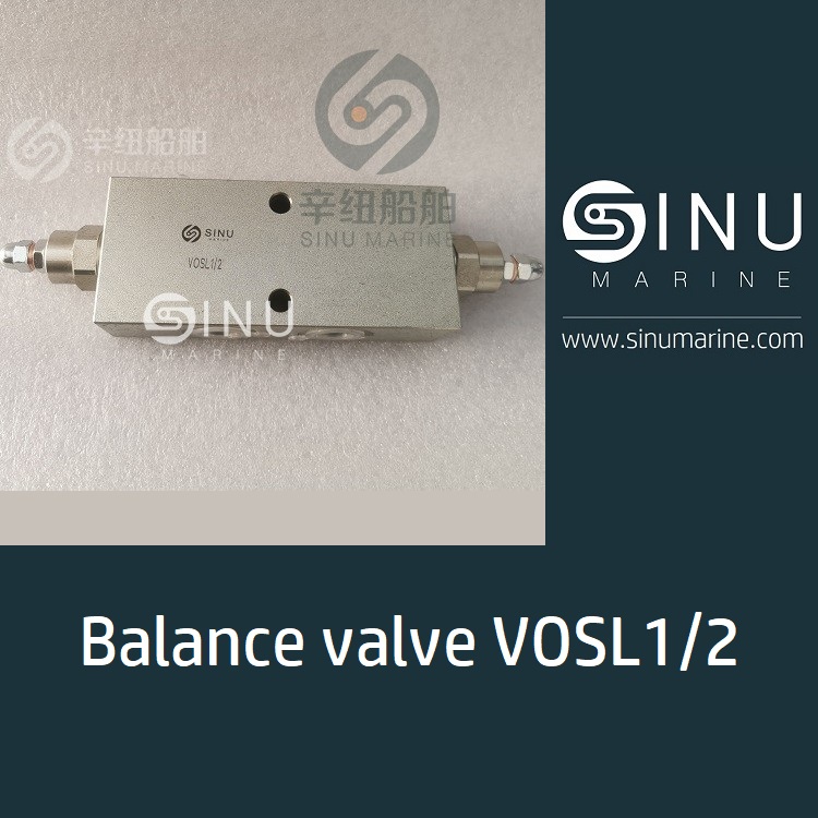 Ship Lifeboat davit balance valve VOSL1/2