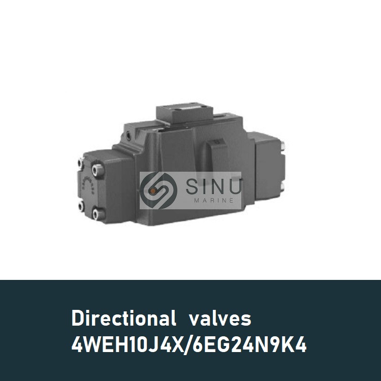 4WEH10J4X/6EG24N9K4 Directional spool valves/pilot-operated valves