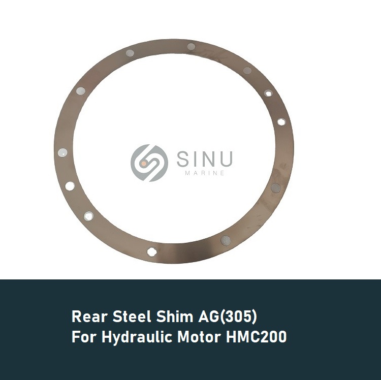 Rear Steel Shim AG(305) For Windlass Hydraulic Motor HMC200 HMC125 