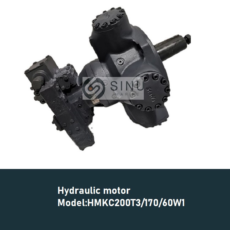 Hydraulic motor HMKC200T3/170/60W1 windlass/moor winch machinery
