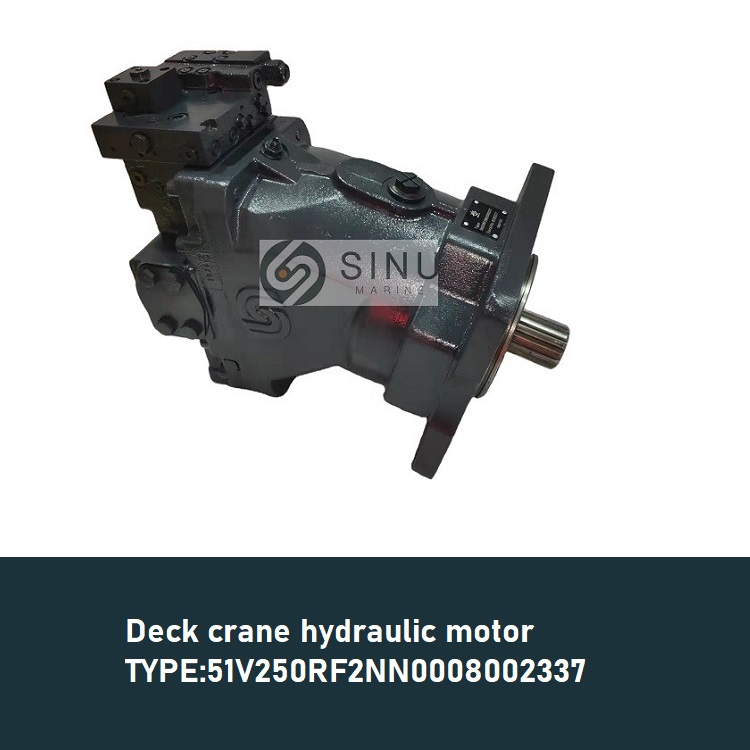 Deck crane hydraulic motor 51V250RF2NN0008002337 for hatch cover