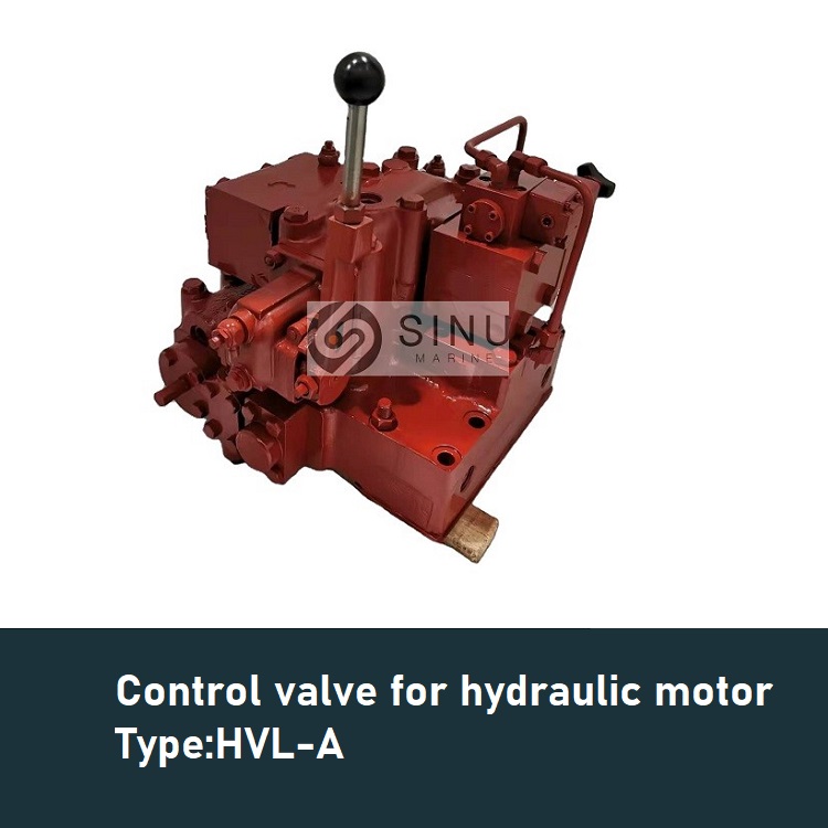Control valve for IHI Hydrowinch windlass hydraulic motor HVLA